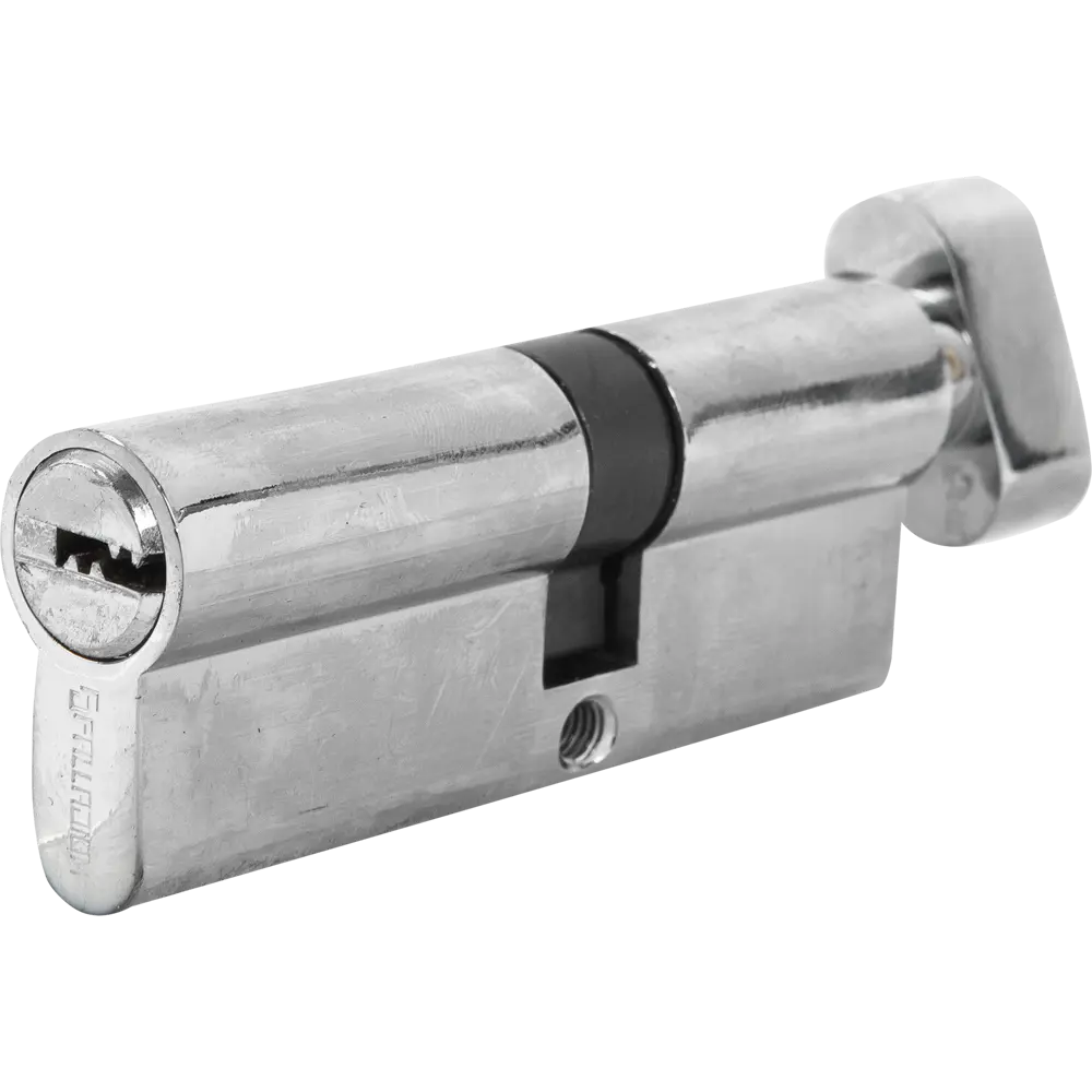 Цилиндр ключ/вертушка 35x45 хром, 80 C BK CP PALLADIUM STLM-2049439