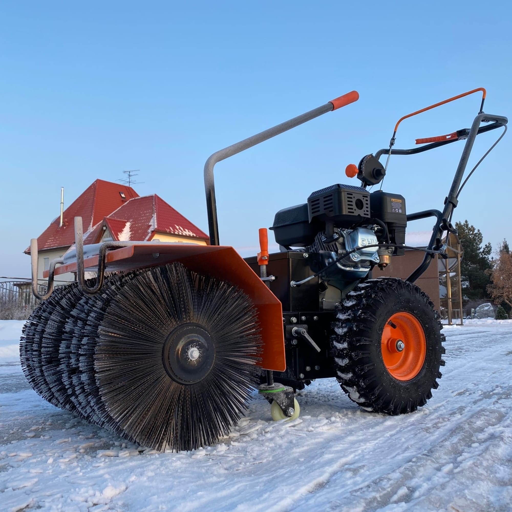 82854073 Подметальная машина бензиновая Carver GS-762 7 л.с Santreyd  - Вид №4