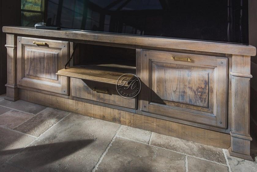 GH LAZZERINI Тумба под телевизор из массива дерева на заказ sun-id-1376269 - Вид №1