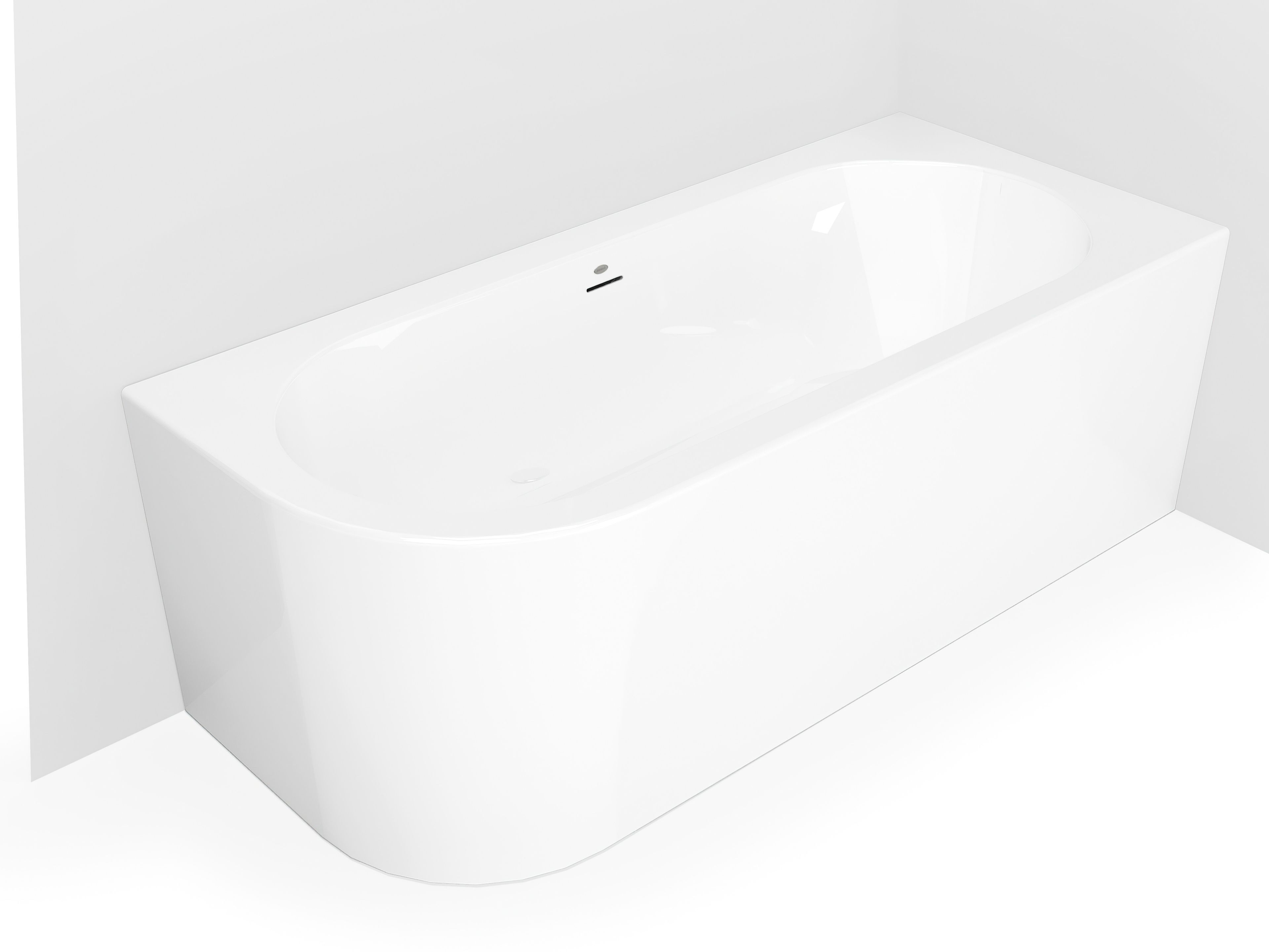 Акриловая овальная угловая ванна Jacuzzi® гостиная ARCH-00094883 - Вид №1