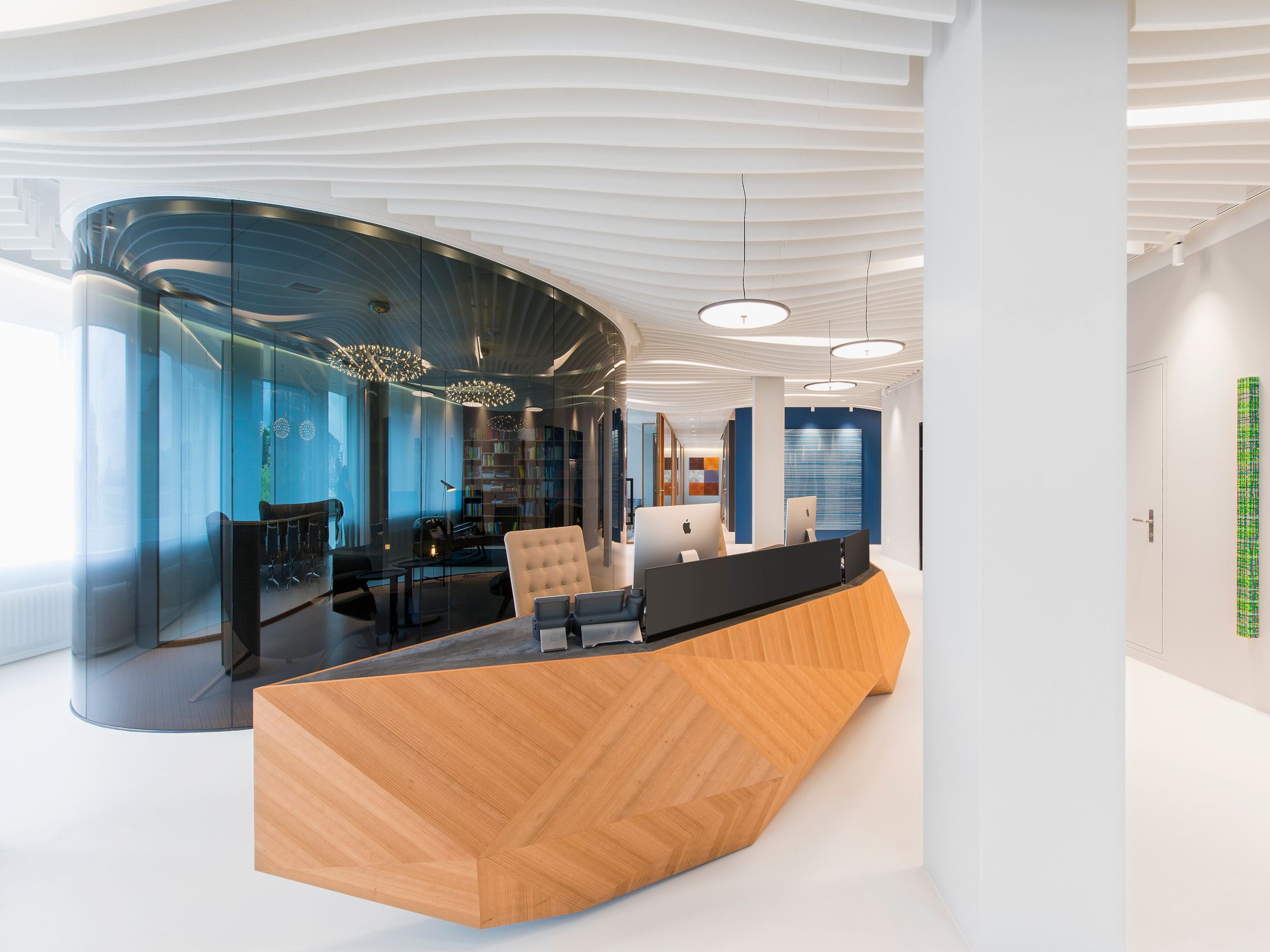 Акустическая подвесная панель из ПЭТ ECHOJAZZ ECHOBAFFLE® ARCH-00122533 - Вид №1