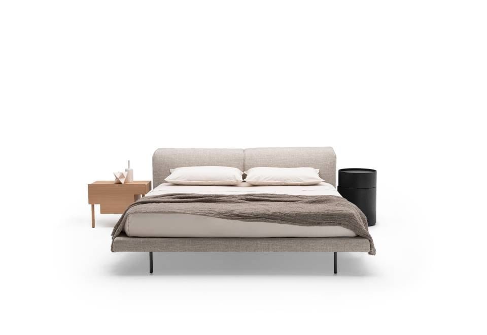 Двуспальная кровать из ткани с регулируемым изголовьем Living Divani Сумо ARCH-00141484