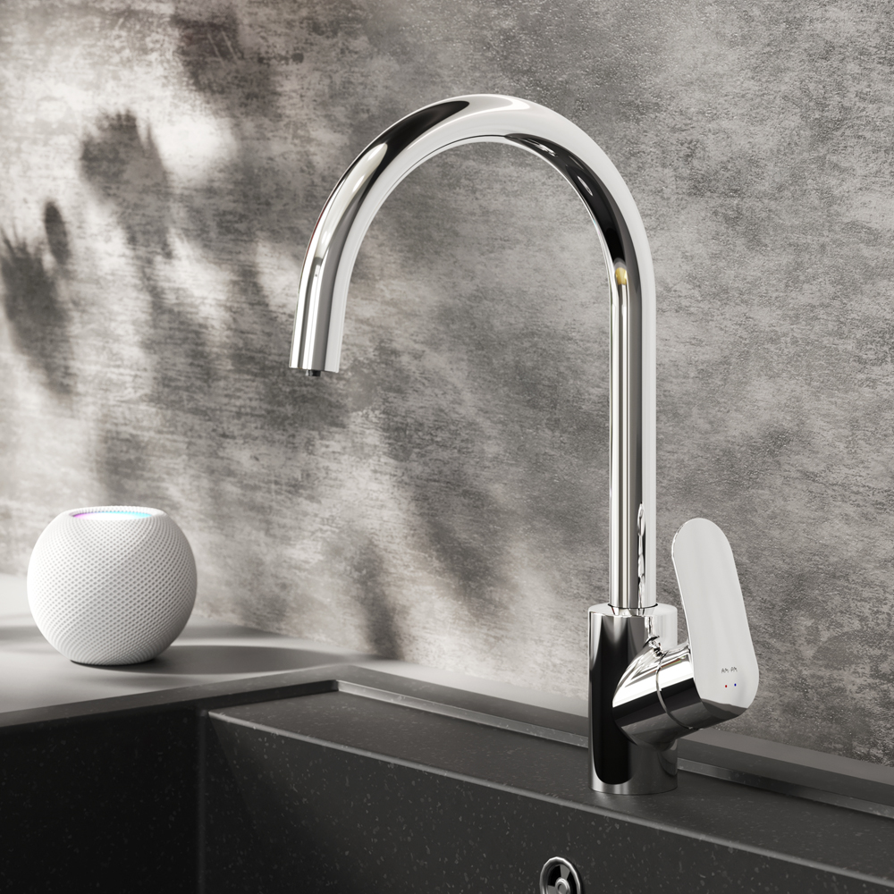 F8007700 смеситель для кухни с каналом для питьевой воды хром шт. AM.PM Like