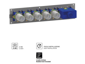 Встраиваемый корпус термостатического смесителя