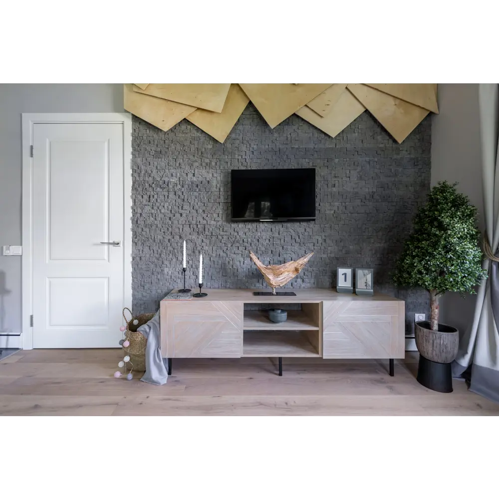 MONTE ALBA Декоративная плитка «Пикс Стоун» серая под каменную мозаику 82127097 STLM-0019939 - Вид №4