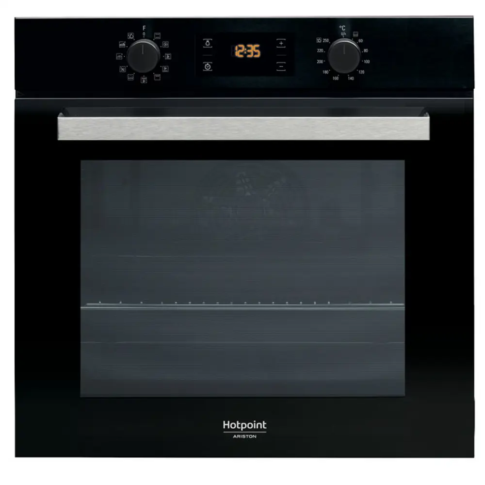 Электрический духовой шкаф Hotpoint FA3 841 H BLHA 59.5x59.5x55.1 см цвет черный STLM-2172427