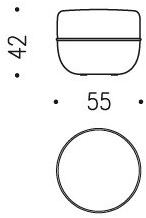 Wittmann Мягкая подножка из ткани Miles sun-id-1431861 - Вид №1
