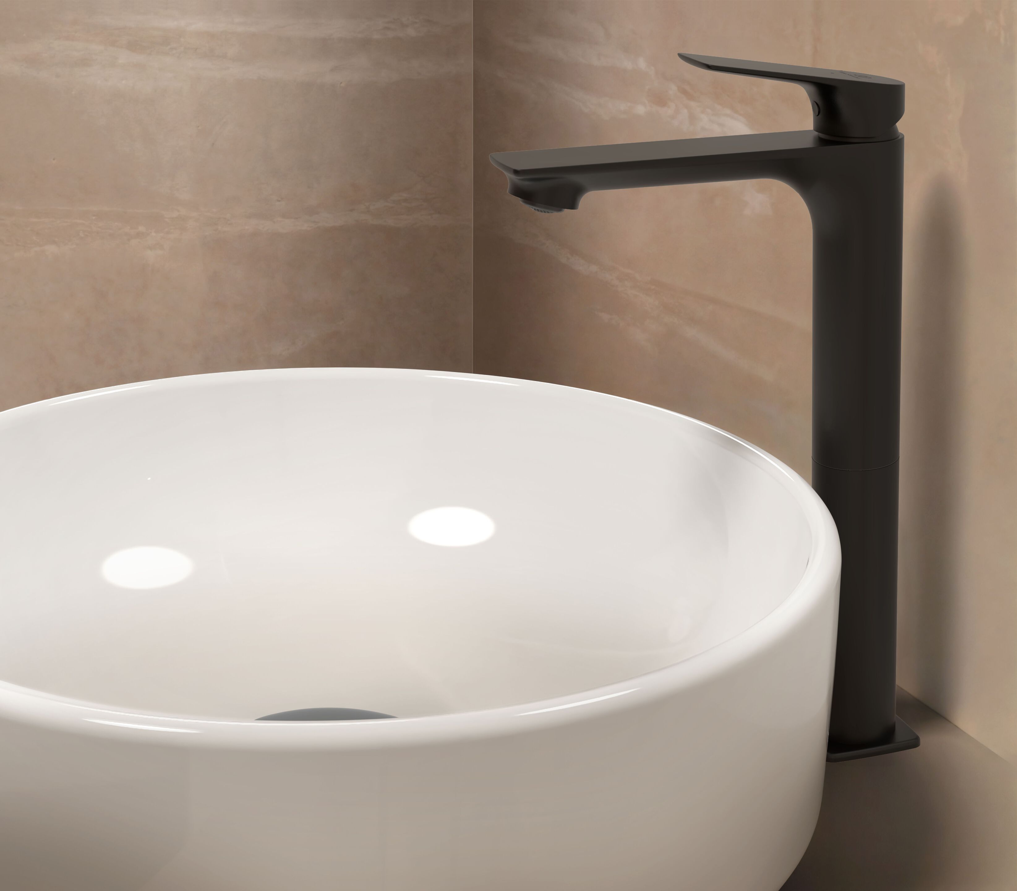 Смеситель для раковины с автоматическим сливом Ideal Standard Ceralife C ARCH-00069949 - Вид №1