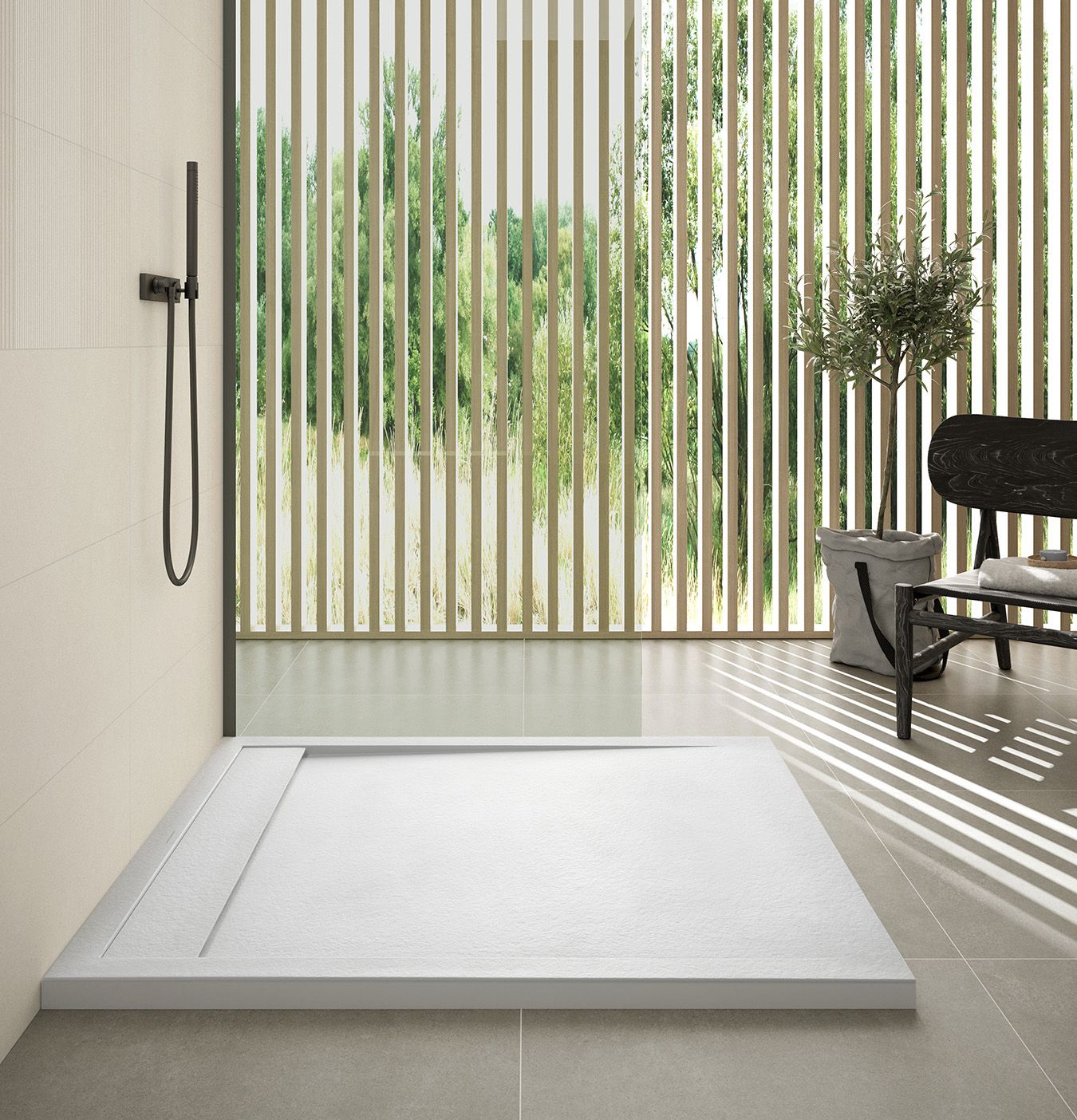 MCBATH Andrómeda Stone Cover 160x90 Бежевый прямоугольный sun-id-1959238 - Вид №3