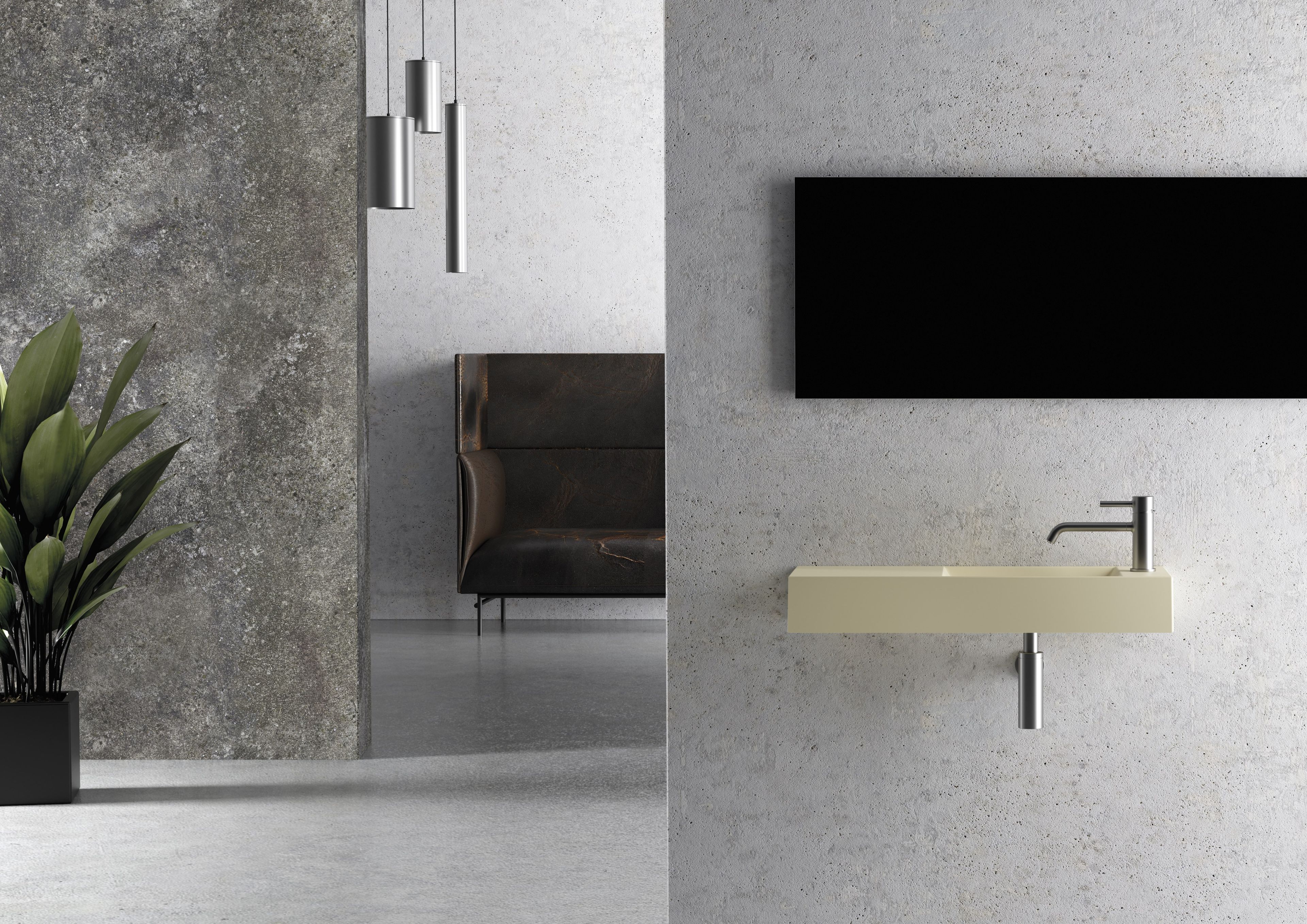 Керамическая прямоугольная столешница для мытья рук Alice Ceramica Шпион ARCH-00126165 - Вид №20