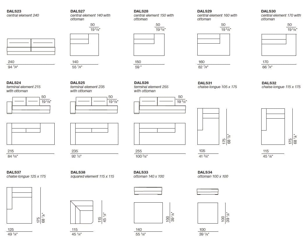 Тканевый диван с полуостровом BODEMA ARCH-00060395 - Вид №5