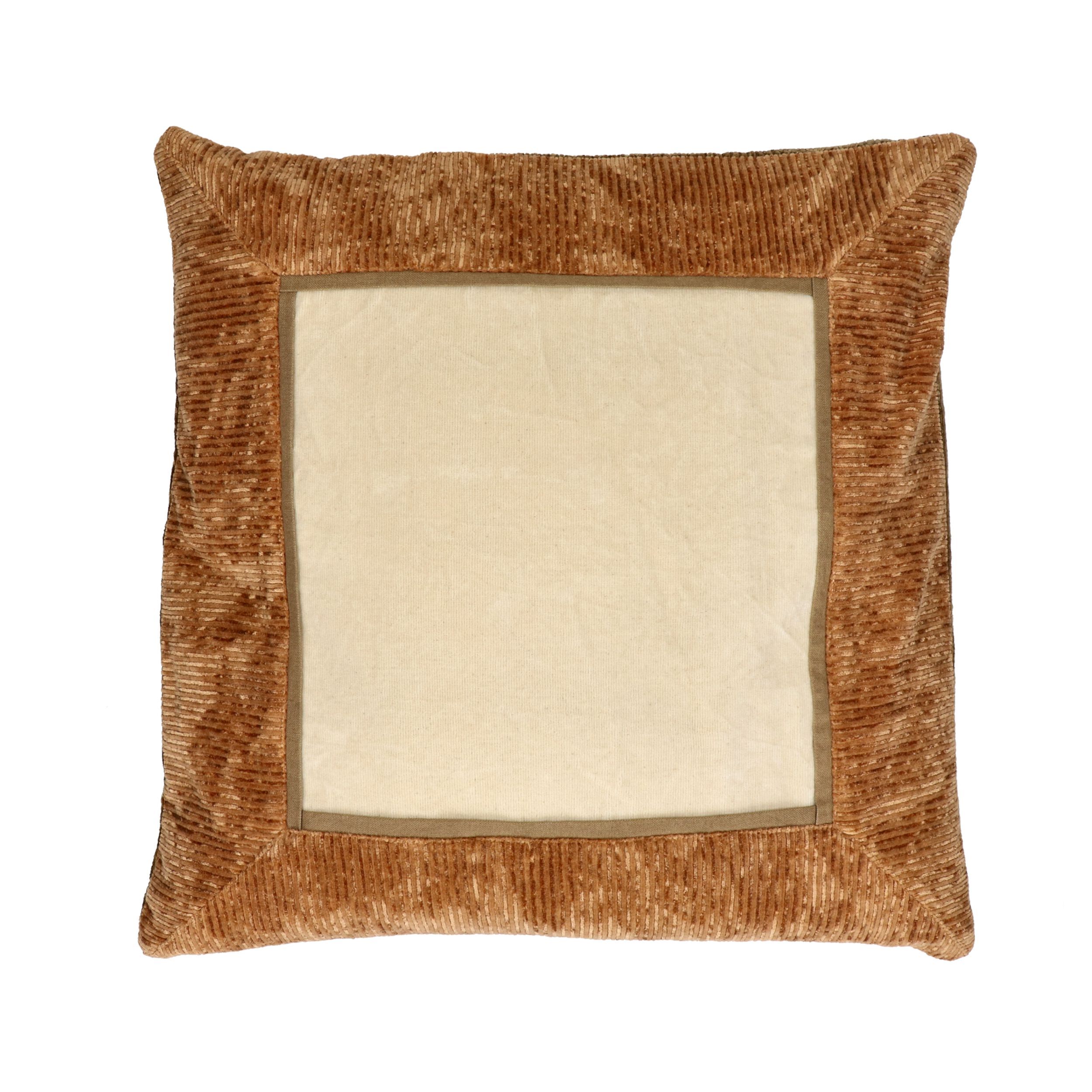 Бархатная квадратная подушка POMAX PIONI ARCH-00018924 - Вид №1