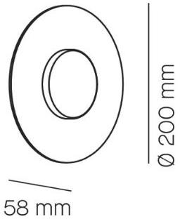 Milan Iluminacion Настенный светильник из сатинированного стекла Halos 6684 - Вид №3