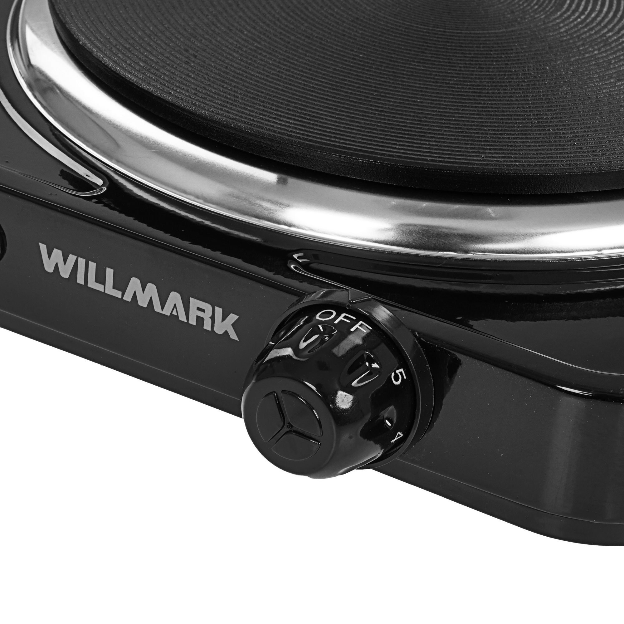 8196294 Плита компактная электрическая Willmark HS-115 черный STDN-0124203 - Вид №2