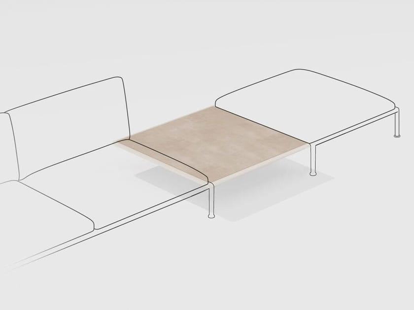 Низкий садовый стол из керамогранита FAST Roè ARCH-00088582