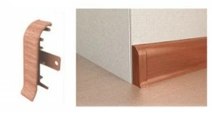 Заглушки торцевые с текстурой 118 Орех грецкий (пара)