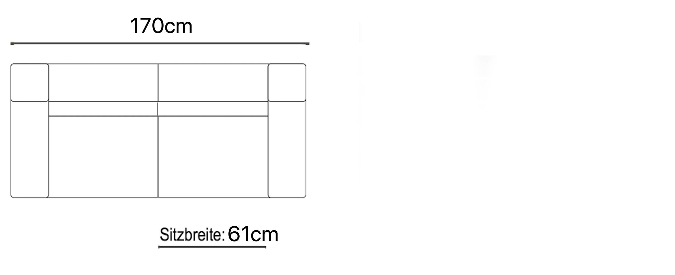 2-местный тканевый диван Sofanella Linera ARCH-00082766 - Вид №7