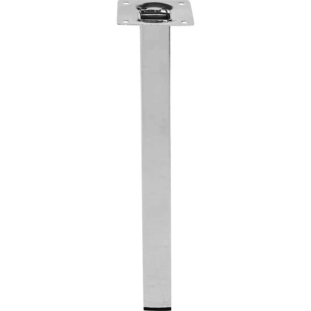 Ножка квадратная 300х25 мм сталь  цвет хром Santreyd STLM-2009531