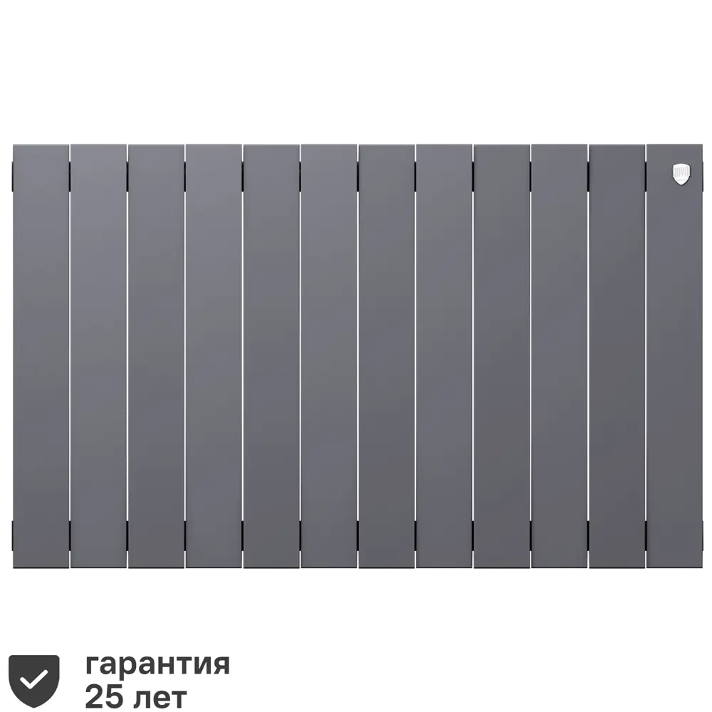 Royal Thermo Pianoforte 500 Silver - 12-секционный биметаллический радиатор 81979210 STLM-0016437 - Вид №1