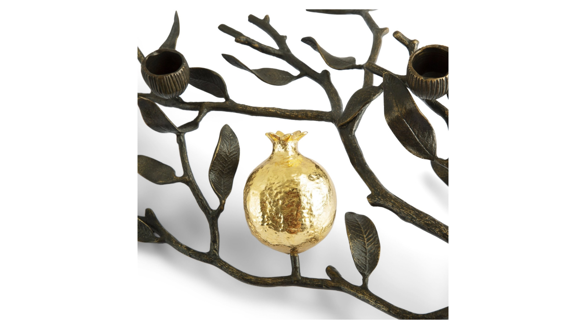 10650247 Michael Aram Подсвечник Michael Aram Гранат 56см, латунь Латунь  - Вид №2