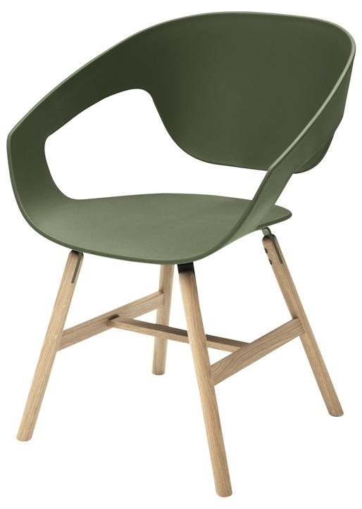 Casamania & Horm Стул из полипропилена и дерева с подлокотниками Vad sun-id-1437628 - Вид №9