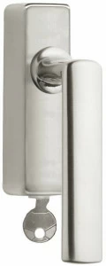 Formani Оконная ручка dk никель с замком Timeless 1929-dklock-o