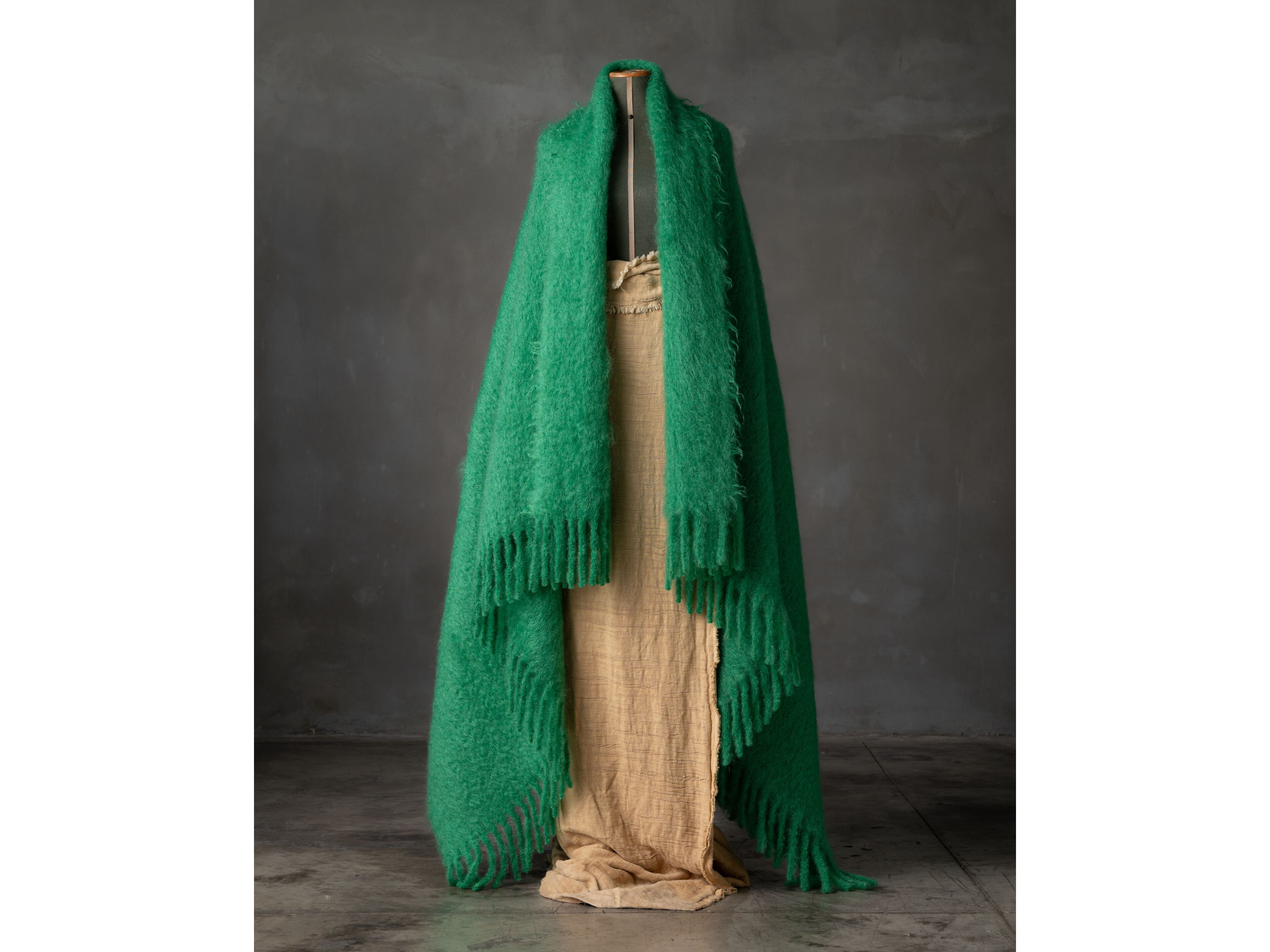 Plaid in mohair The House of Lyria COFFEA.D1 ARCH-00092030 - Вид №3