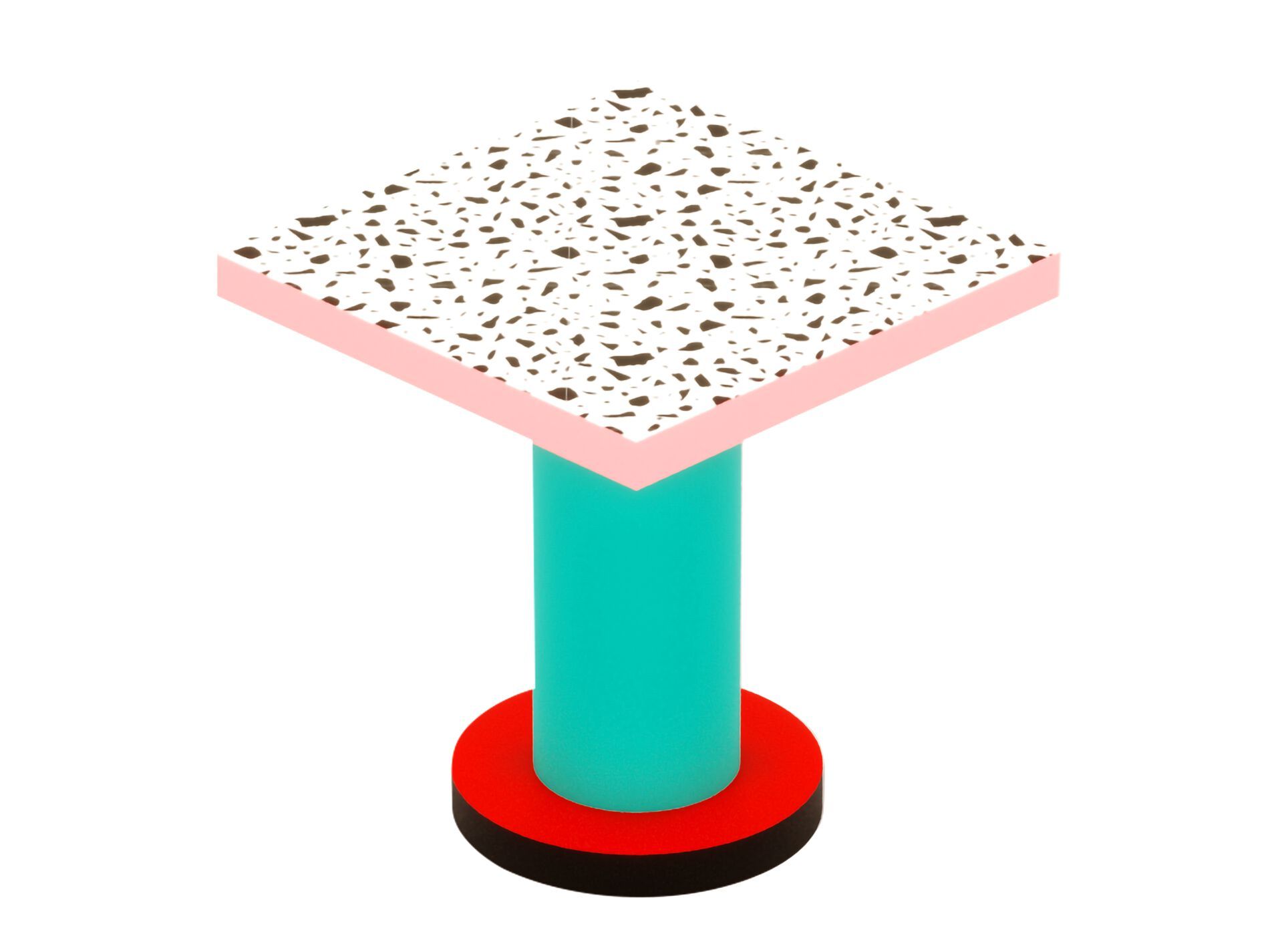 Высокий квадратный стол из МДФ Seletti Superfurniture ARCH-00062101 - Вид №1