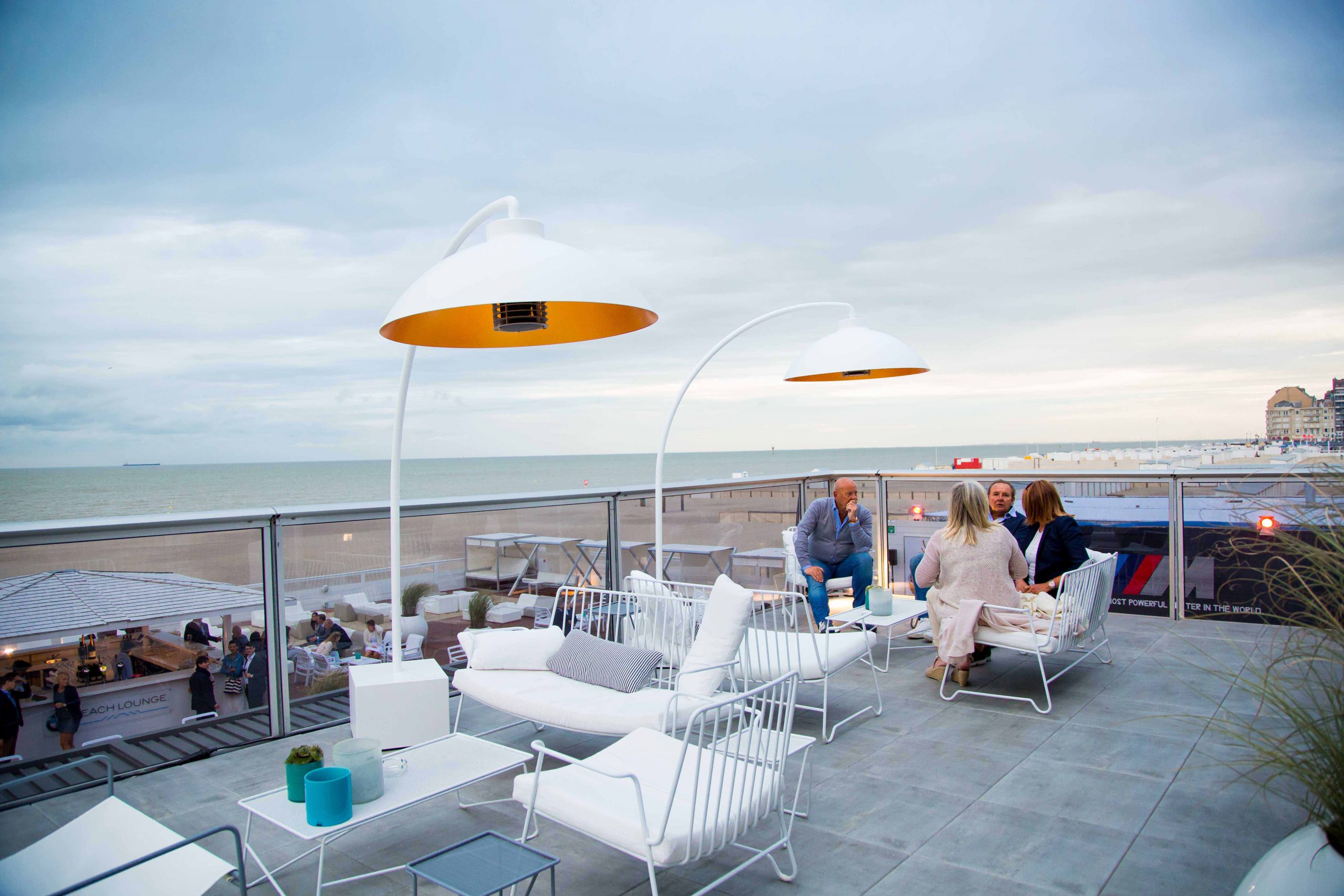 HEATSAIL DOME Уличный обогреватель инфракрасный с освещением напольный. - Вид №1