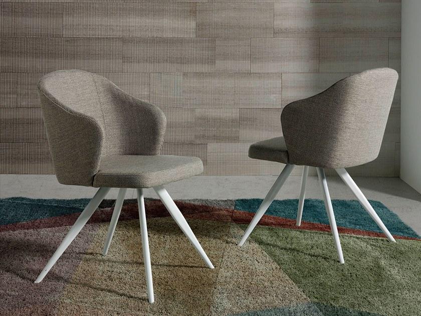 Angel Cerdá Стул из ткани с подлокотниками New chair 4056 f3208 Angel Cerda - Вид №4