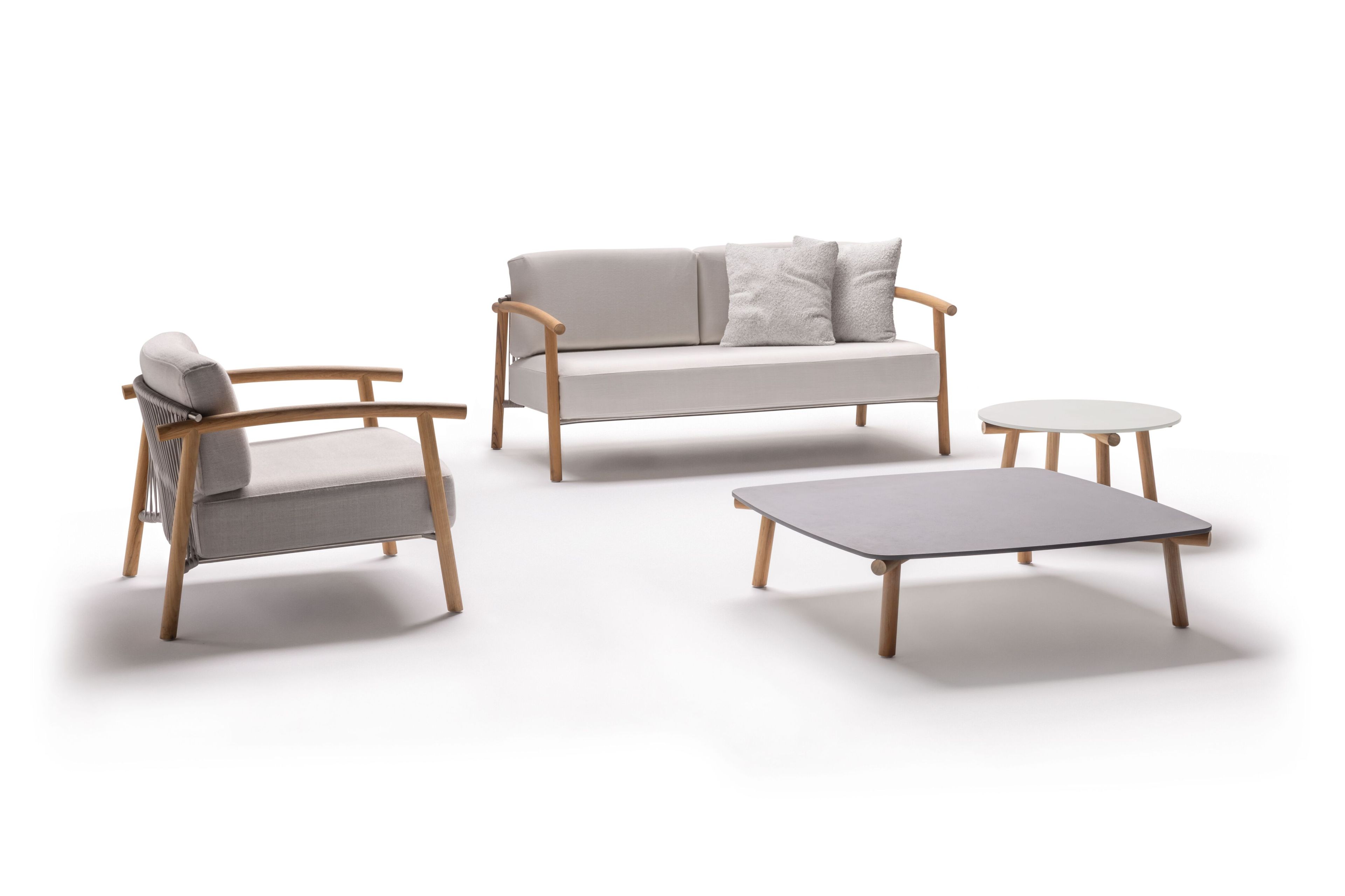 2-местный тканевый садовый диван Living Divani Касуми ARCH-00045931 - Вид №2