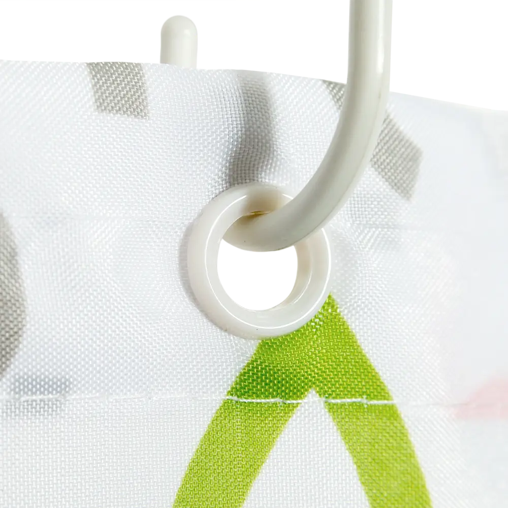 Штора для ванны Joke SWC-90 с кольцами 180х200 см, полиэстер, цвет мультиколор SWENSA STLM-2040244 - Вид №4