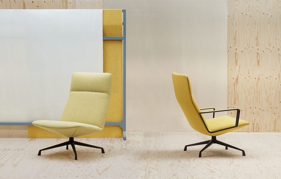 Спицевое кресло с высокой спинкой Andreu World Capri Lounge ARCH-00128894 - Вид №3