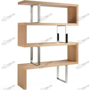 Стеллаж для книг дуб Belleza от Angel Cerda ANGEL CERDA  149946 Бежевый 