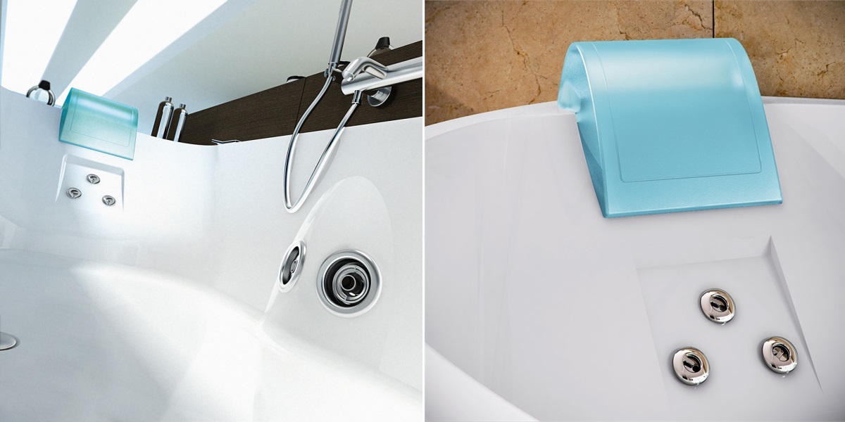 Ванна с гидромассажем "HYDRO BASE" Aquasoul Doubble встроенная 9443-475 Sx Jacuzzi 9443475SX - Вид №1