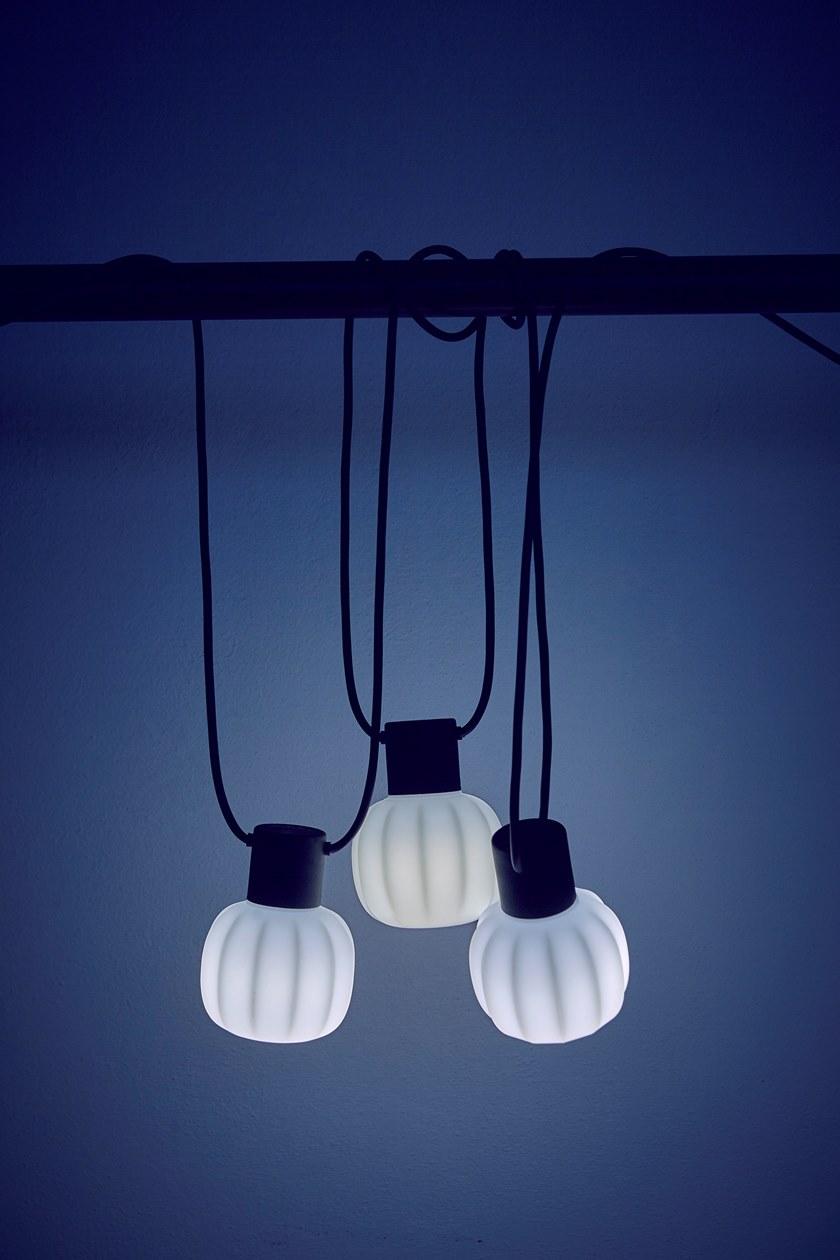 Martinelli Luce Подвесной светильник для уличного освещения из смолы Kiki 21004 - Вид №3