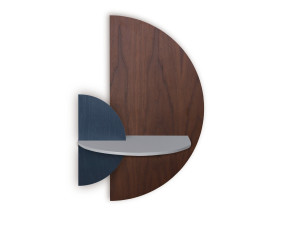 Деревянная подвесная тумбочка