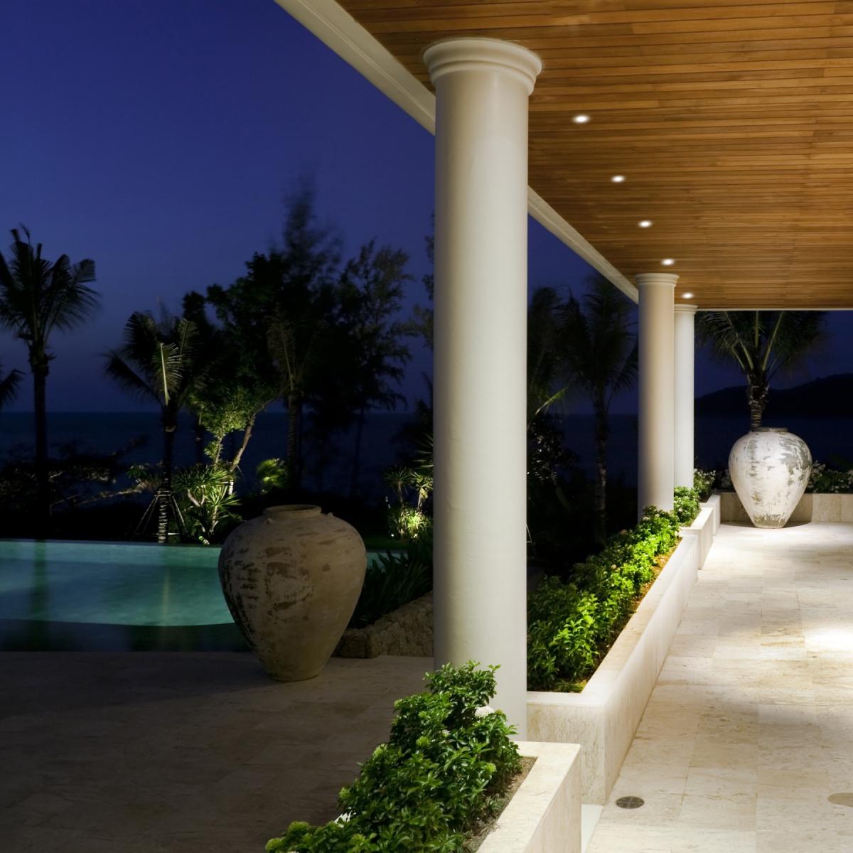 084725 Уличный встраиваемый светильник 7080 Mantra Guincho 