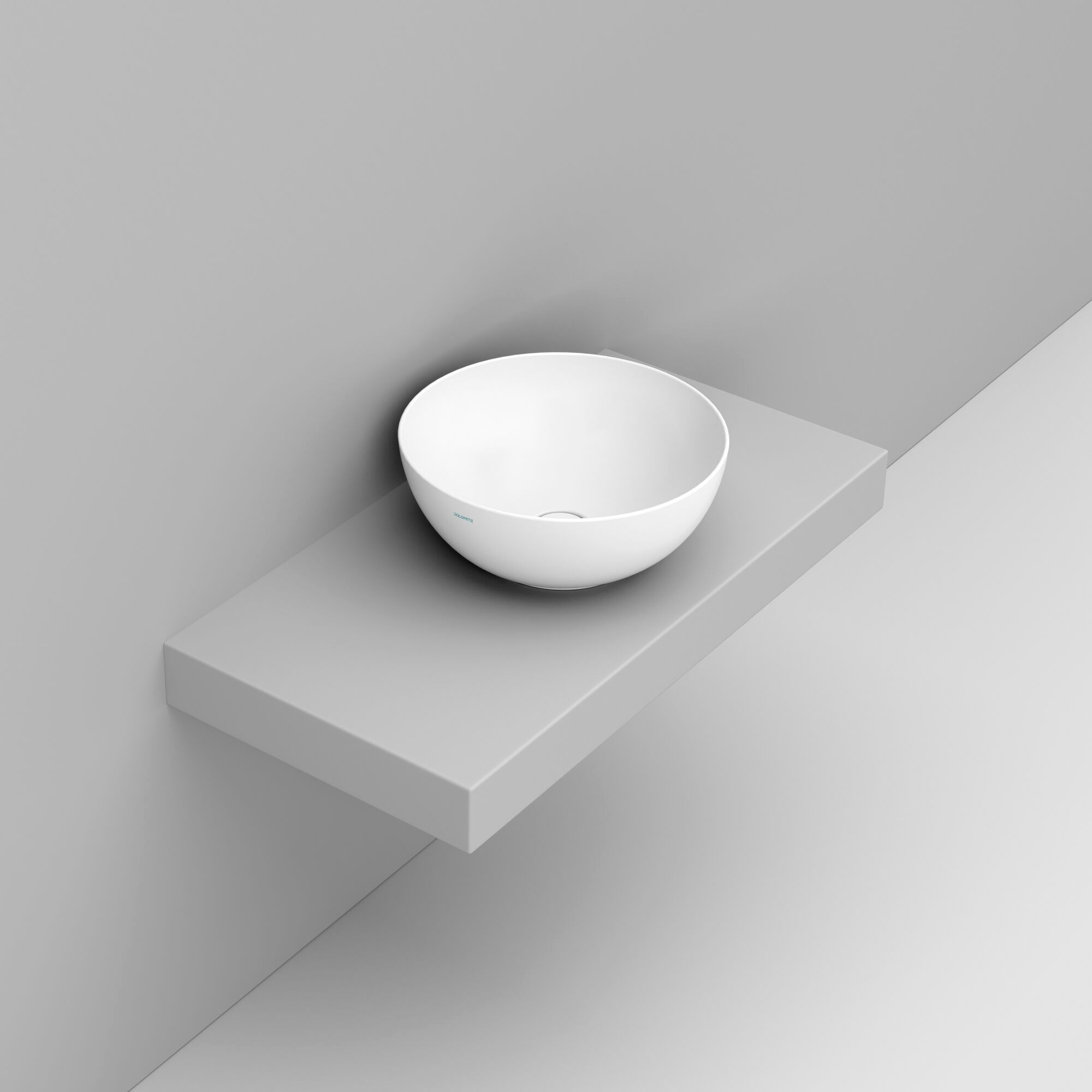 Керамическая столешница круглый умывальник Ceramica Dolomite Noemi ARCH-00097767 - Вид №4