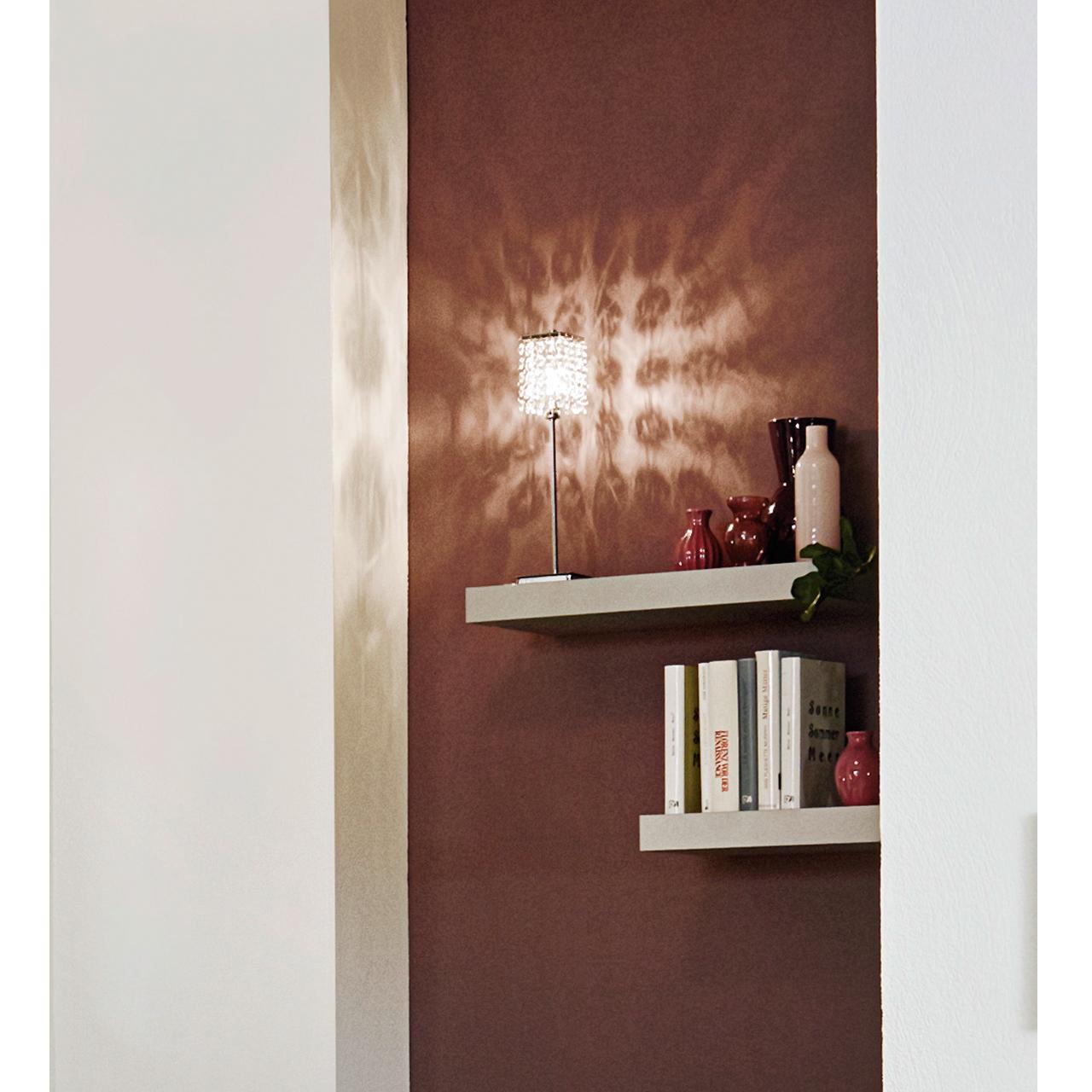 Настольная лампа дизайнерская Cant 85333 EGLO ИНТЕРЬЕРНЫЕ 080023 Прозрачный;серебро  - Вид №1