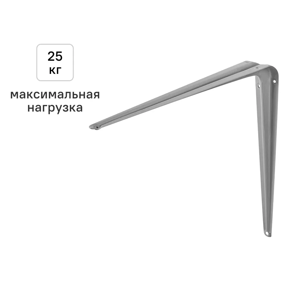 Утилитарный кронштейн Normo 35x40 см нагрузка до 25 кг цвет серый Santreyd STLM-2182465