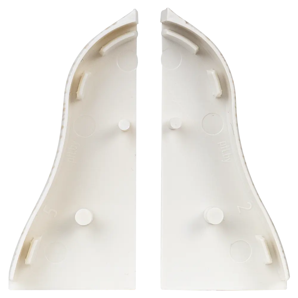 Заглушка для плинтуса Pro Дом 5.5 см ПВХ цвет дуб фавор Santreyd STLM-2172825 - Вид №1