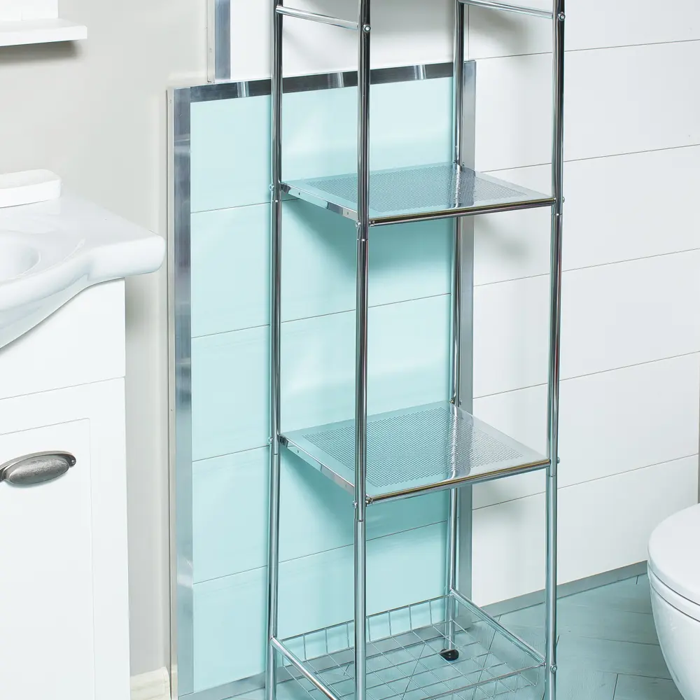 Стеллаж четырехъярусный сталь Santreyd Без серии STLM-2181336 - Вид №7