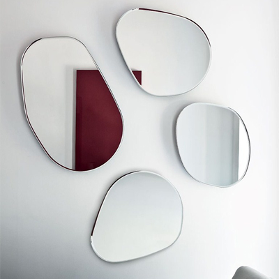 Комплект зеркал без рам "Фри", 4 штуки GRAUM ДИЗАЙНЕРСКИЕ 304124 Зеркальный  - Вид №1