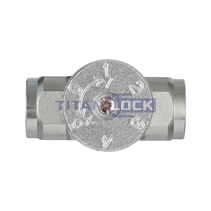 Гидравлический дроссель двунаправленный, 1/2", BP/BP, сталь, TL2WHT1/2FF TITAN LOCK  - Вид №5