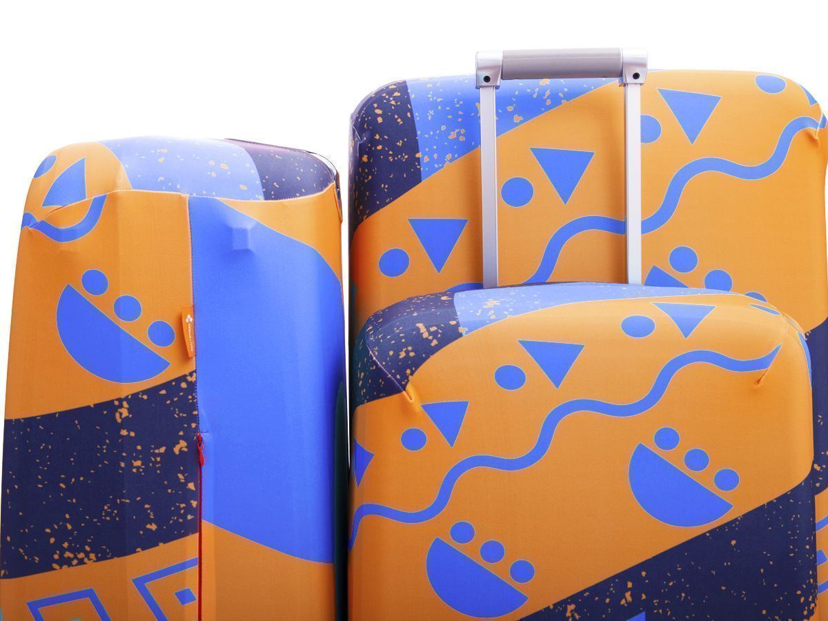 SP240 Кэйптаун-L/XL Чехол для чемодана большой Routemark SP240  - Вид №8