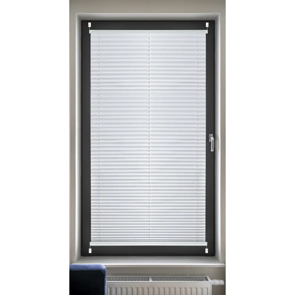 Штора плиссе 65x170 см жаккард белая Santreyd STLM-2148260 - Вид №7