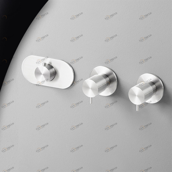 Термостат для душа глянцевая сталь Toki Radomonte TKI55L