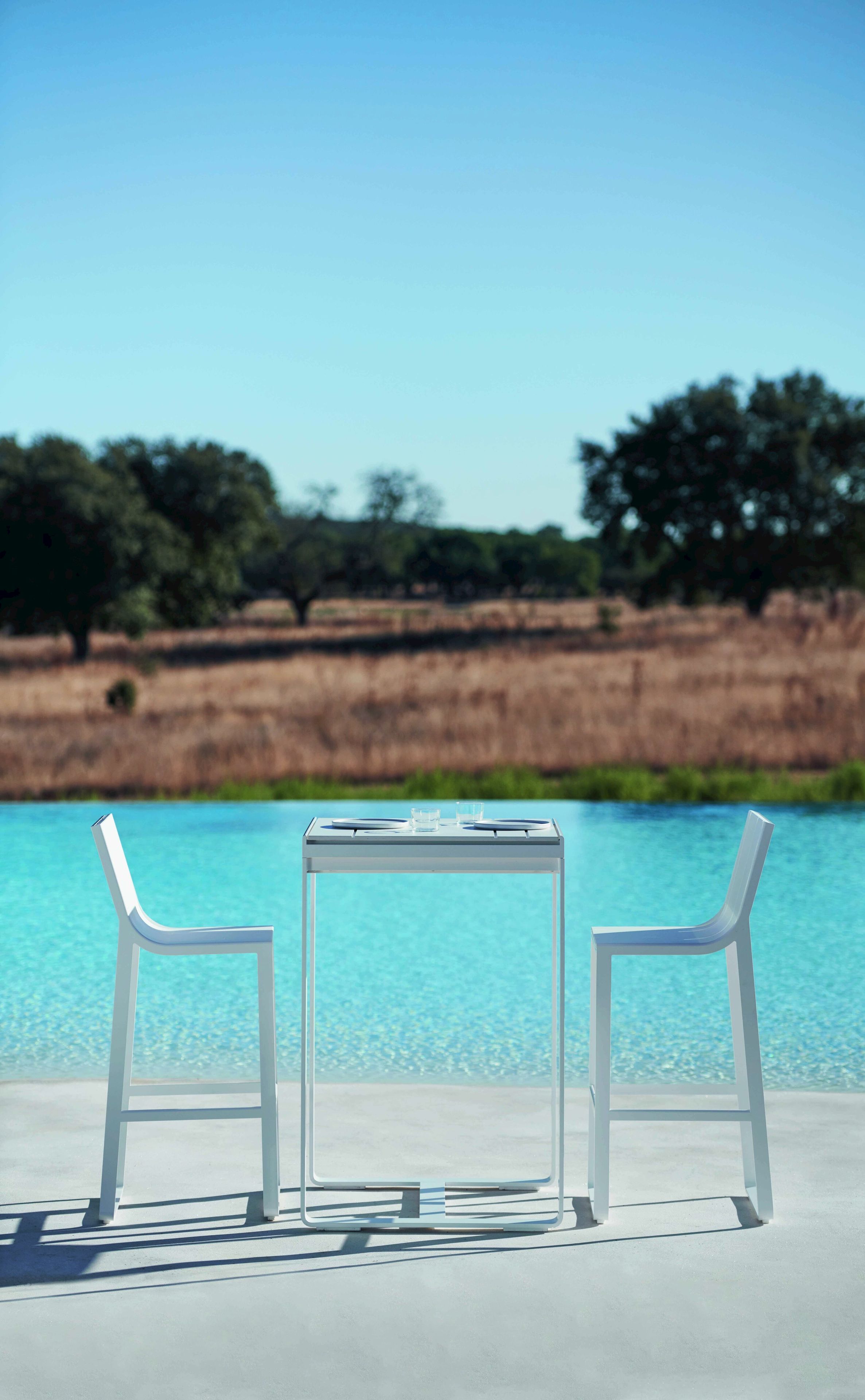 Термолаккированный алюминиевый стул GANDIABLASCO Плоская ARCH-00028295 - Вид №2