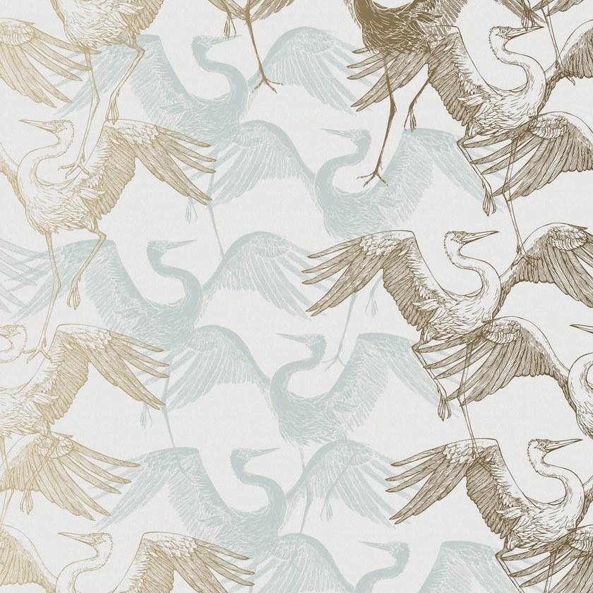 YO2 Флизелиновые обои с металлическим мотивом Bohemian carbons sun-id-1364620 - Вид №1